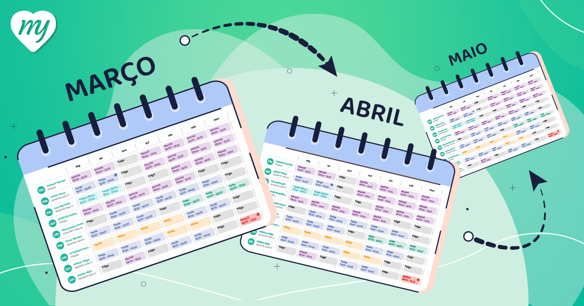 Novidade MySenior - Replicar Escalas de Trabalho